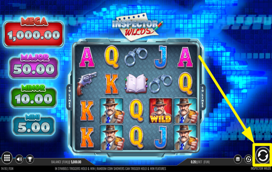 Inspector Wilds ВРАЩАЙТЕСЬ ДЛЯ УСПЕХА.