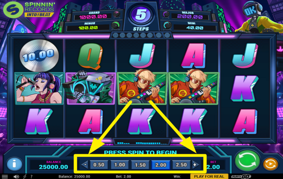 Into the Beat ОПРЕДЕЛИТЕ СВОЮ СТАВКУ.