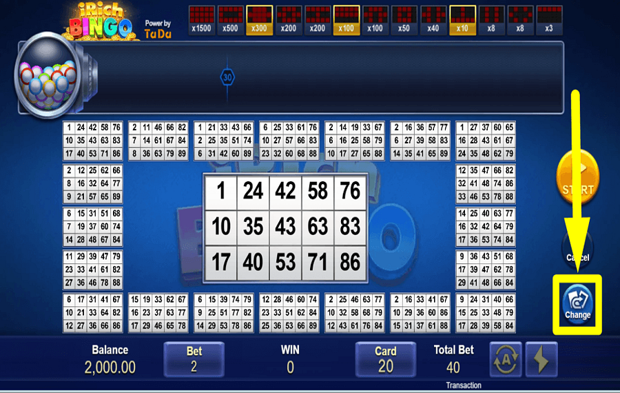 iRich Bingo ПЕРЕМЕШАЙТЕ КАРТЫ.