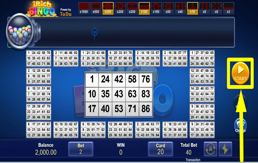 iRich Bingo НАЧНИТЕ ИГРАТЬ В АЗАРТНЫЕ ИГРЫ.