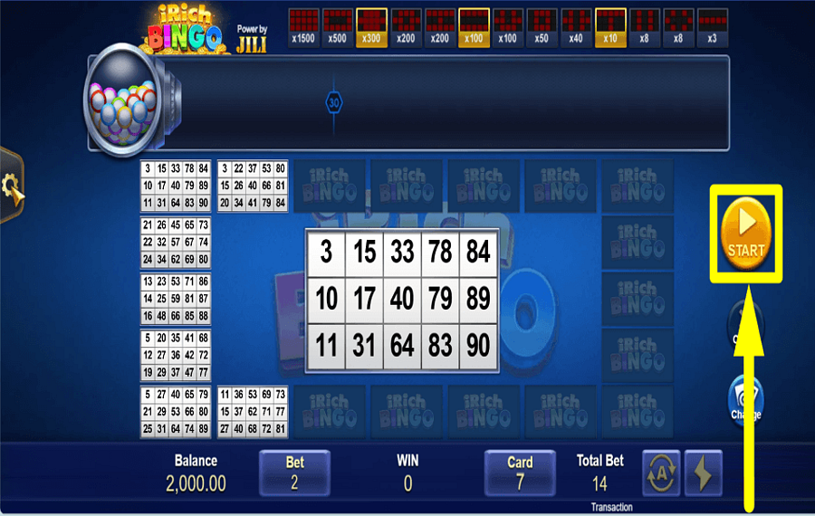 iRich Bingo INIZIA A GIOCARE D'AZZARDO.