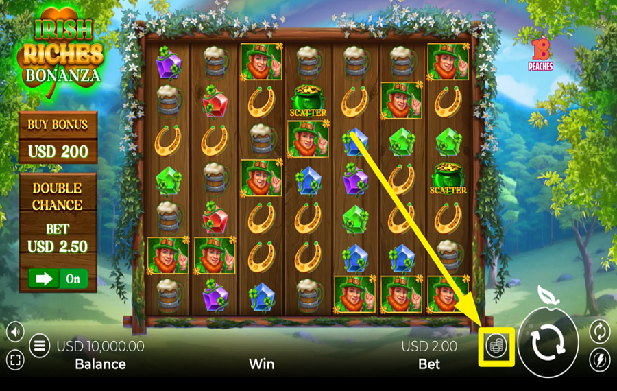 Irish Riches Bonanza ИЗМЕНИТЕ СВОЮ СТАВКУ.