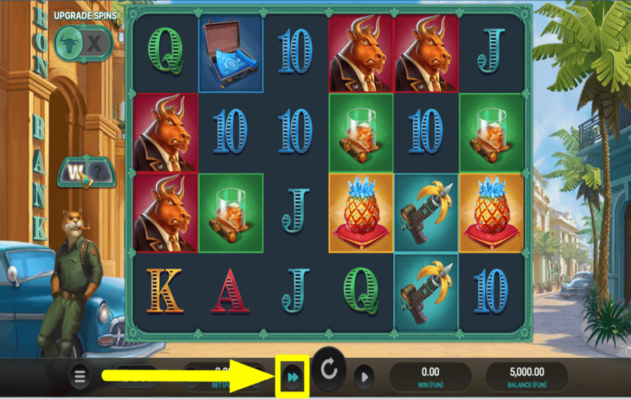 Iron Bank 2 ATTIVA LA MODALITÀ TURBO.