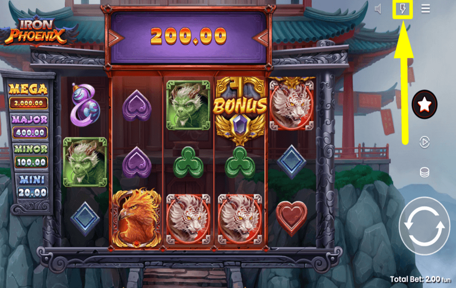 Iron Phoenix SPEED UP THE GAME.