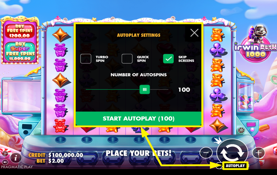 Irwin Rush 1000 UTILIZE AUTOPLAY.