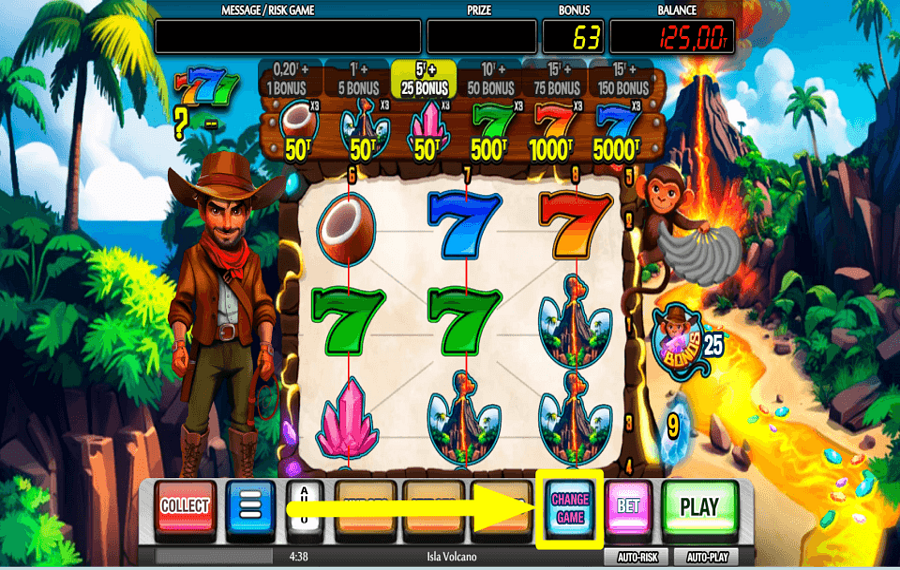 Isla Volcano JEUX SWITCH.
