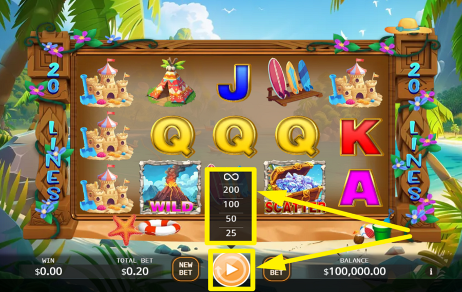 Island Paradise ИСПОЛЬЗУЙТЕ АВТОМАТИЧЕСКОЕ ВРАЩЕНИЕ.