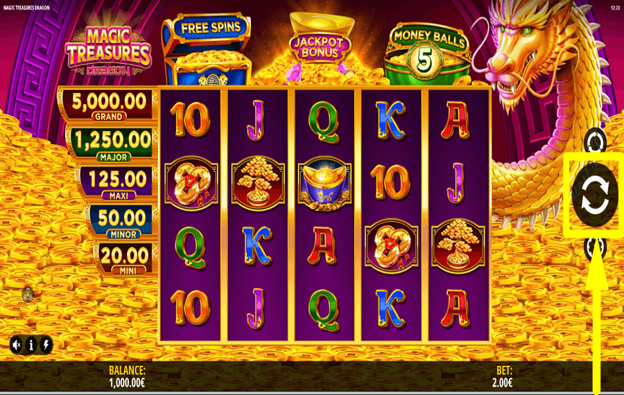 iSoftBet Magic Treasures Dragon FAITES UN TOUR.