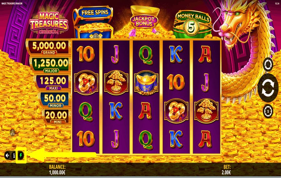 iSoftBet Magic Treasures Dragon ACTIVEZ LE TURBO.