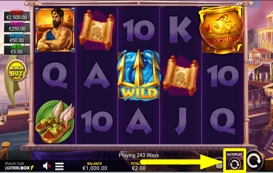 Ithacas Gold CHOOSE AUTOPLAY.