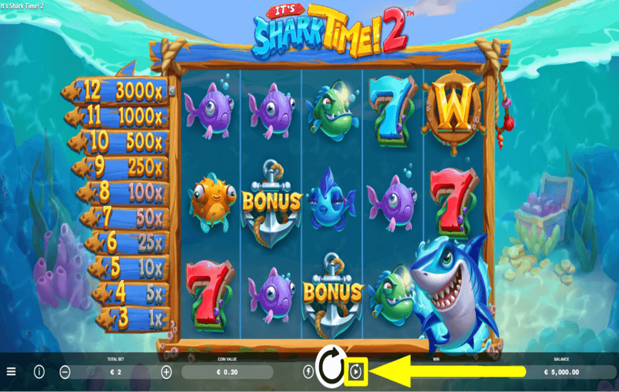 Its Shark Time 2 ВРАЩЕНИЕ АВТОМАТИЧЕСКИ.