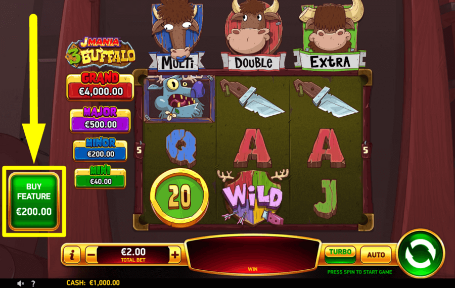 J Mania 3 Buffalo ИЩИТЕ ФУНКЦИИ.