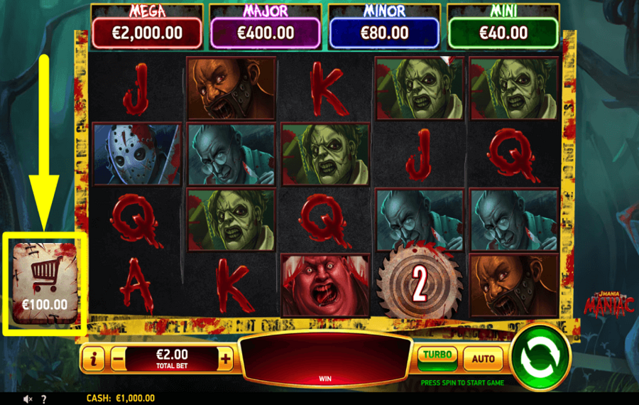 J Mania Maniac COMPRA GIROS ADICIONALES.