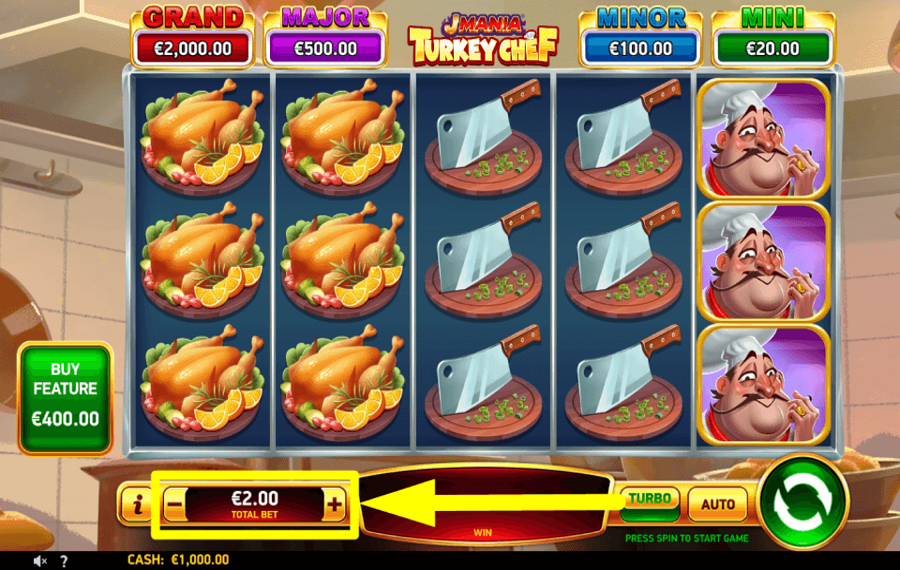 J Mania Turkey Chef DECIDE TU APUESTA.