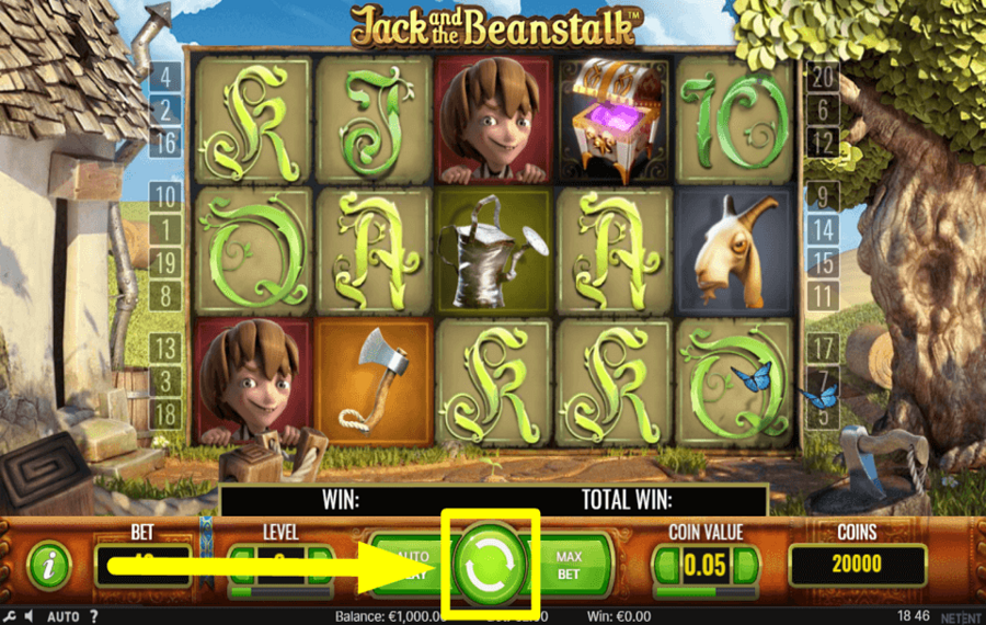 Jack and the Beanstalk JOUEZ POUR GAGNER.