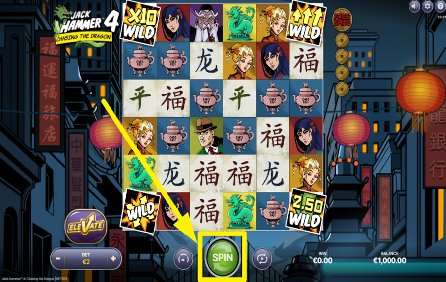 Jack Hammer 4 Chasing The Dragon REJOIGNEZ LE SPINNING.