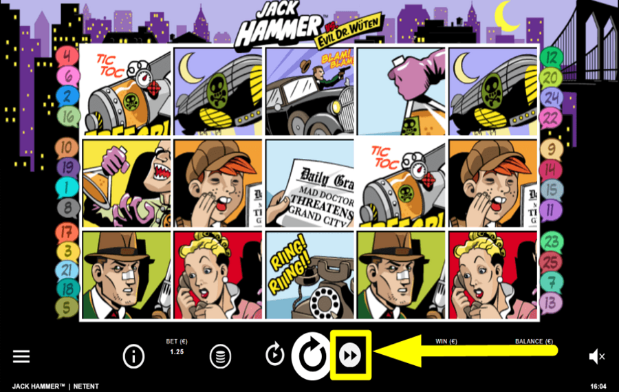 Jack Hammer ИЗМЕНИТЕ СКОРОСТЬ ОТЖИМА.