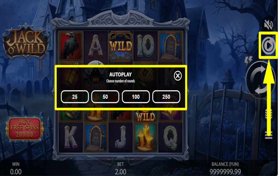 Jack O Wild CONTINUAR AUTOMÁTICAMENTE.