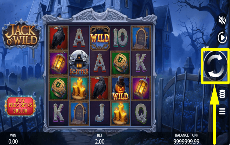 Jack O Wild COMIENCE A JUGAR.