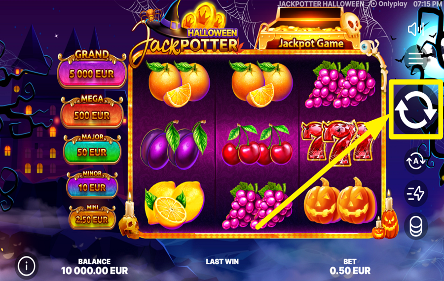 Jack Potter Halloween SPIN TO WIN!