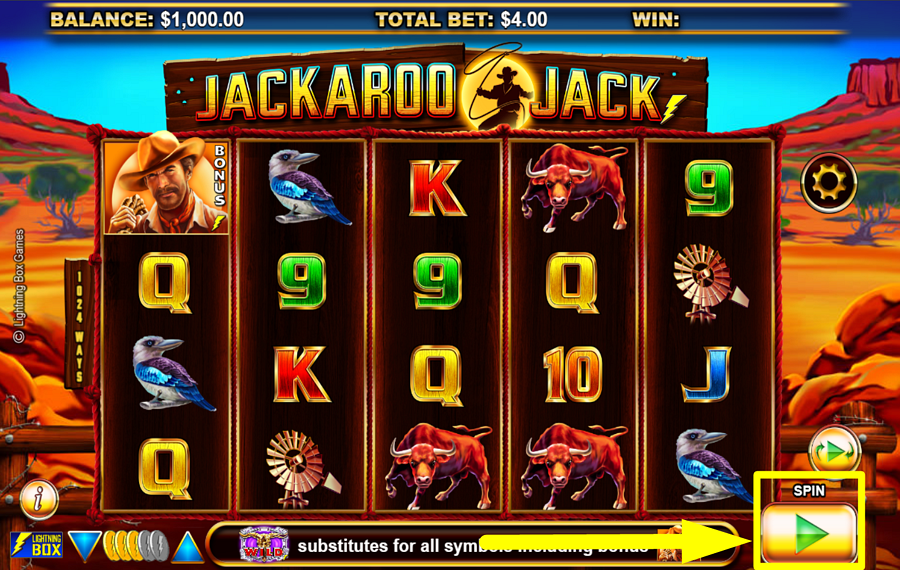 Jackaroo Jack KLICKEN SIE AUF „PLAY“, UM ZU BEGINNEN.