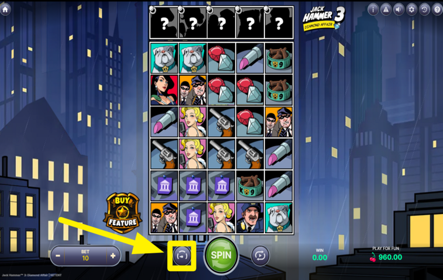 Jack Hammer 3 ÄNDERN SIE DIE GESCHWINDIGKEIT.