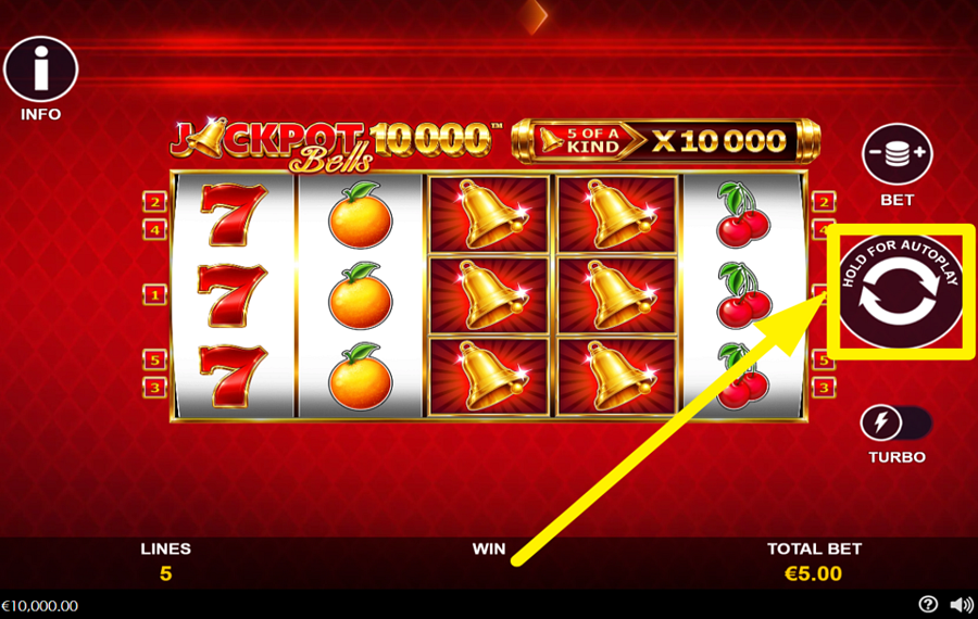 Jackpot Bells 10000 JOIN THE SPINNING!