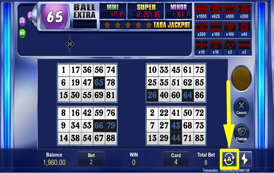 Jackpot Bingo AUTOPLAY AKTIVIEREN.