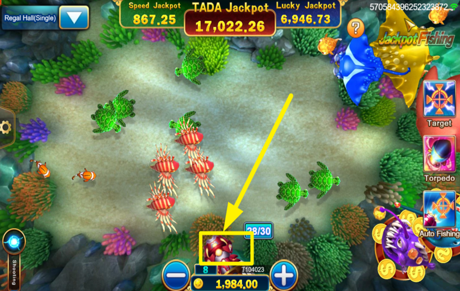 Jackpot Fishing VISEZ ET TIREZ !