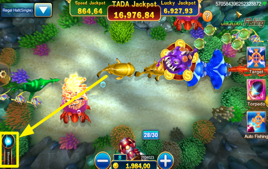 Jackpot Fishing ACTIVEZ LE CANON ÉLECTRIQUE GRATUIT.