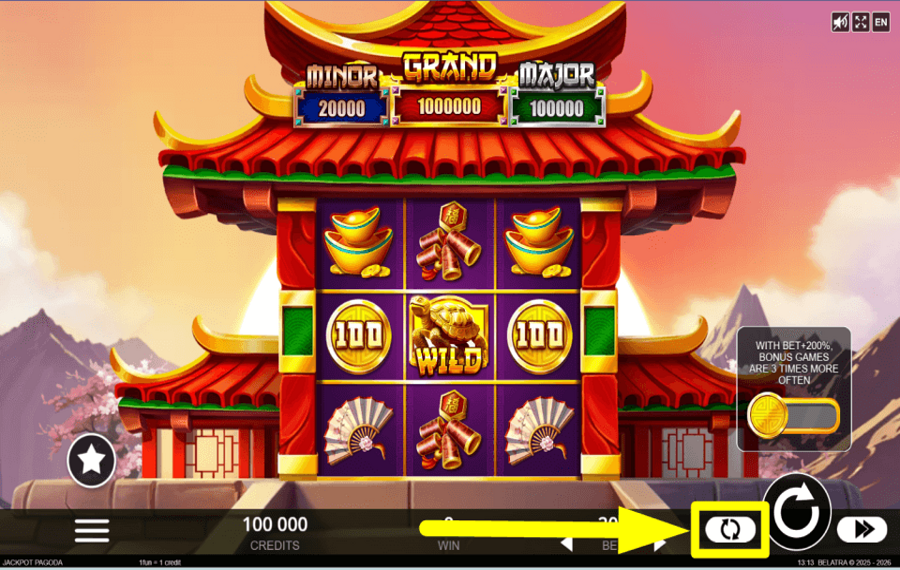 Jackpot Pagoda APPLY AUTOPLAY.