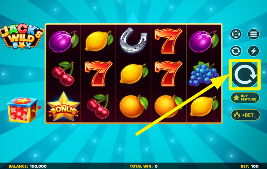 Jacks Wild Box ¡GIRA LOS CARRETES!