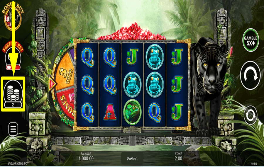 Jaguar Gems Pot AJUSTER LE PIÉTON.