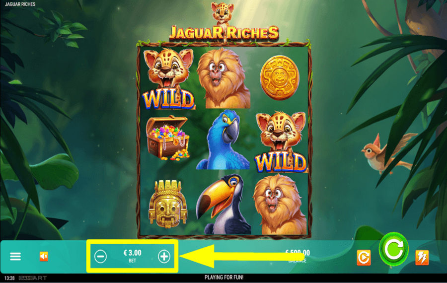 Jaguar Riches ИЗМЕНИТЕ СТАВКУ.