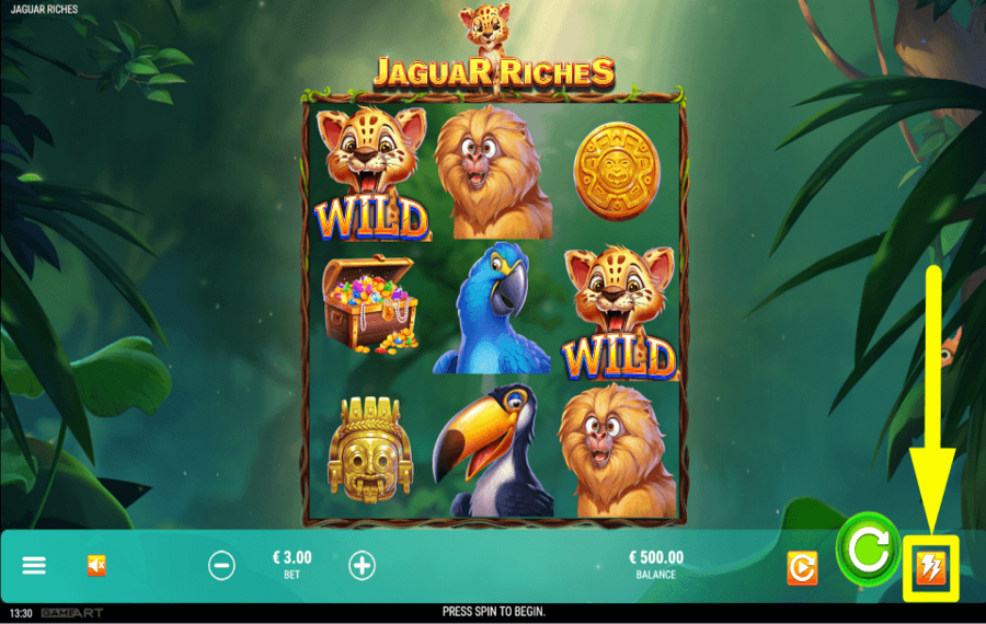 Jaguar Riches ВКЛЮЧИТЕ ТУРБО.