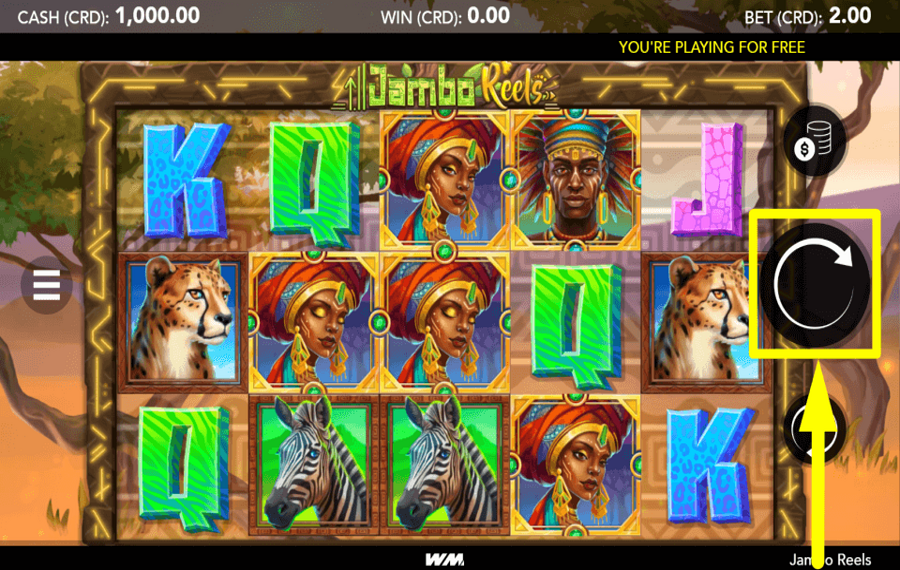 Jambo Reels GO FOR A SPIN.