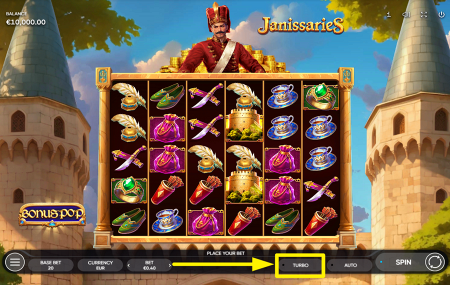 Janissaries MASSIMIZZA LA VELOCITÀ.