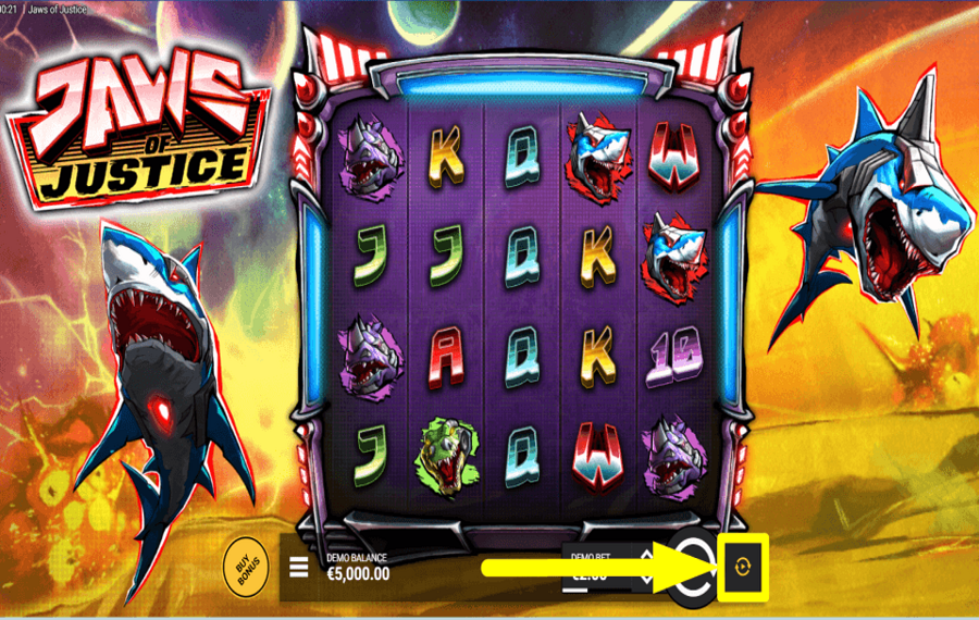 Jaws of Justice CONTINUE AUTOMATICALLY.