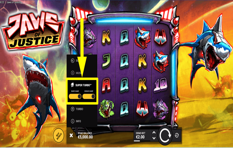 Jaws of Justice CHANGE THE PACE.