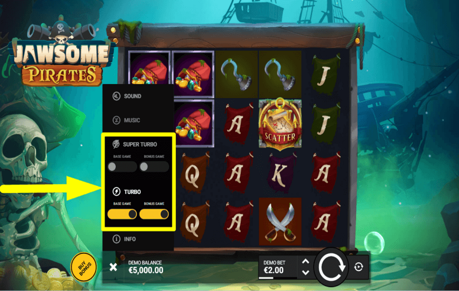 Jawsome Pirates CHANGE THE PACE.