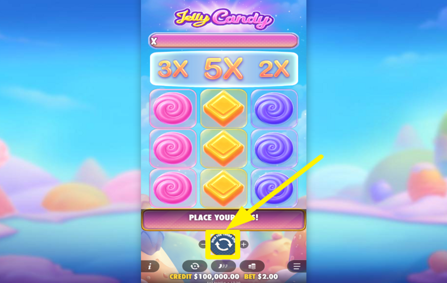 Jelly Candy SPIN FOR VICTORY.