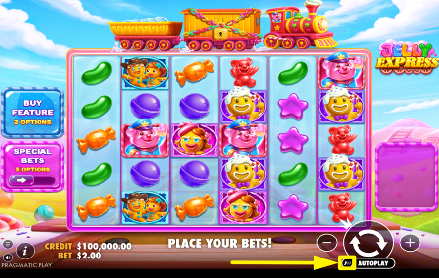 Jelly Express AUGMENTE LA VITESSE.