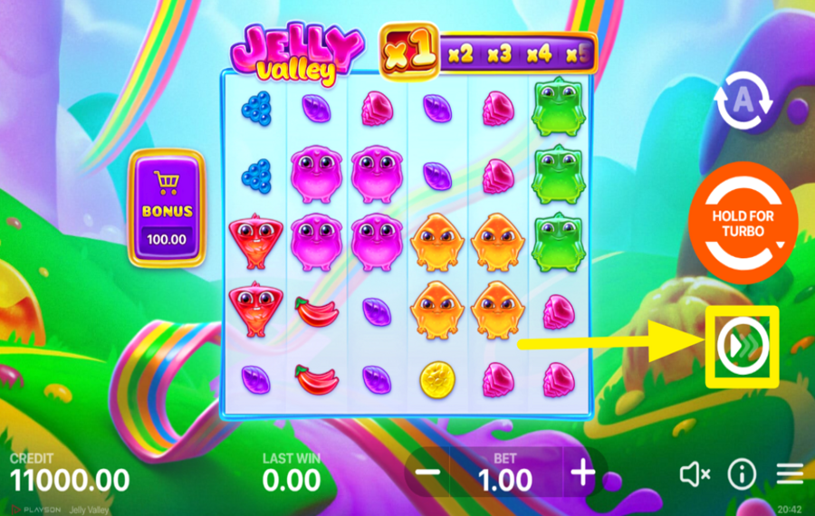 Jelly Valley CHANGE THE SPEED.