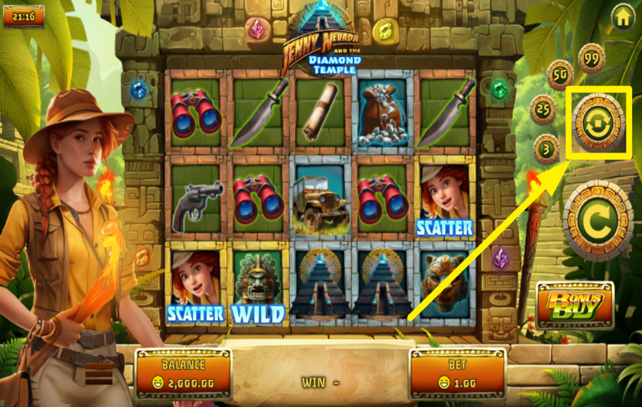 Jenny Nevada and The Diamond Temple UTILIZZARE LA CENTRIFUGA AUTOMATICA.