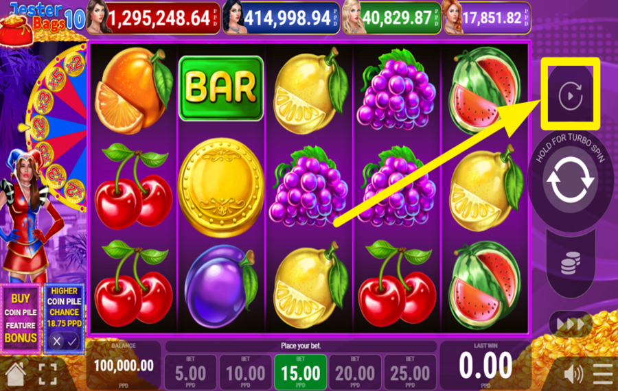 Jester Bags 10 AUTOMATIZZA I GIRI.