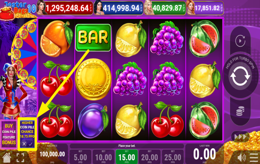 Jester Bags 10 AUMENTA LA TUA SCOMMESSA.