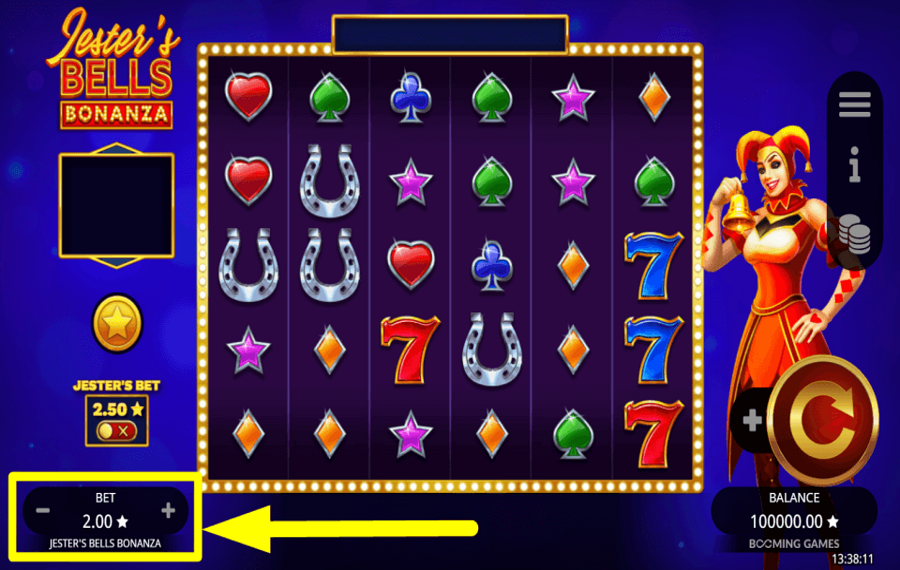 Jesters Bells Bonanza ДЕЛАЙТЕ СТАВКУ.