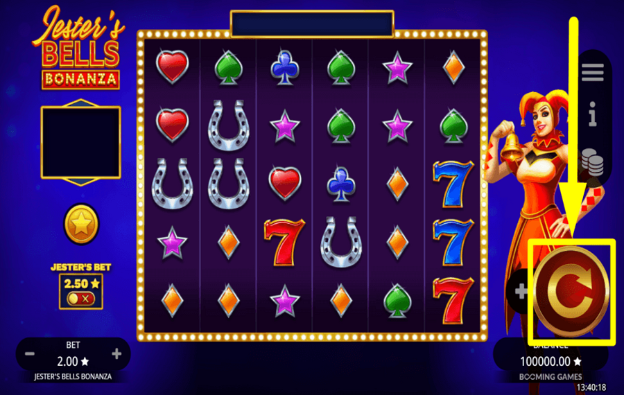 Jesters Bells Bonanza ИГРАЙТЕ В ИГРУ.