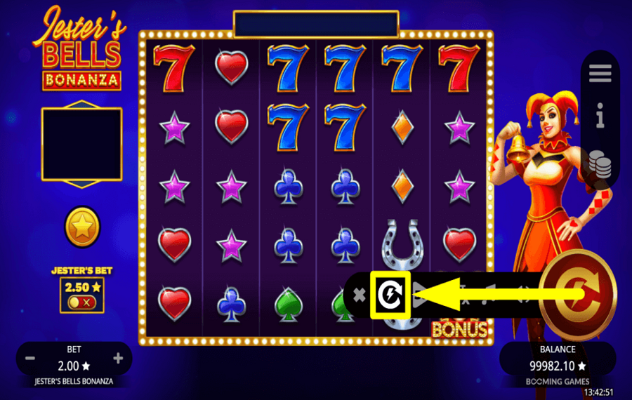 Jesters Bells Bonanza УВЕЛИЧЬТЕ ТЕМП.