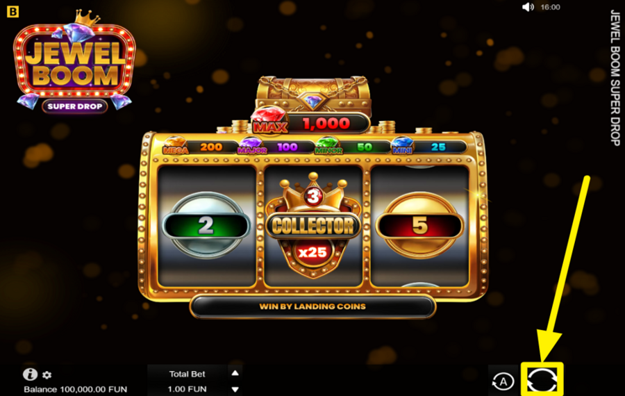 Jewel Boom Super Drop PLAY THE GAME.